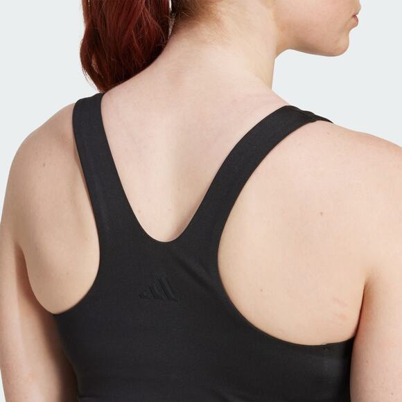 Adidas All Me Medium Support Bra Tank Top - S Black - Picture 5 of 6